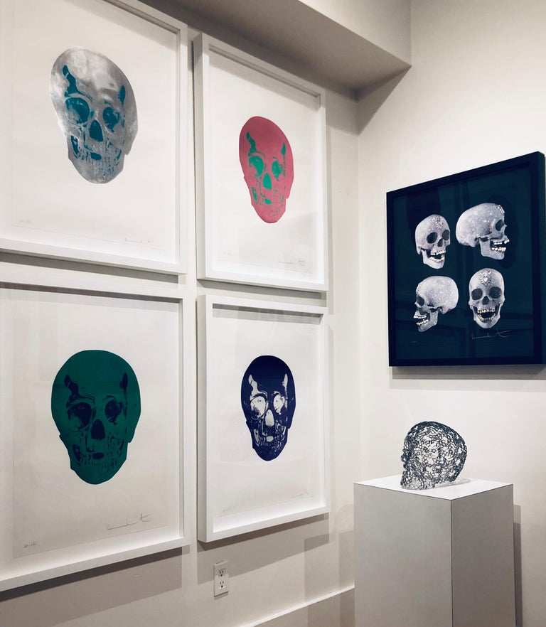 Damien Hirst For the Love of God (black) at 1stDibs