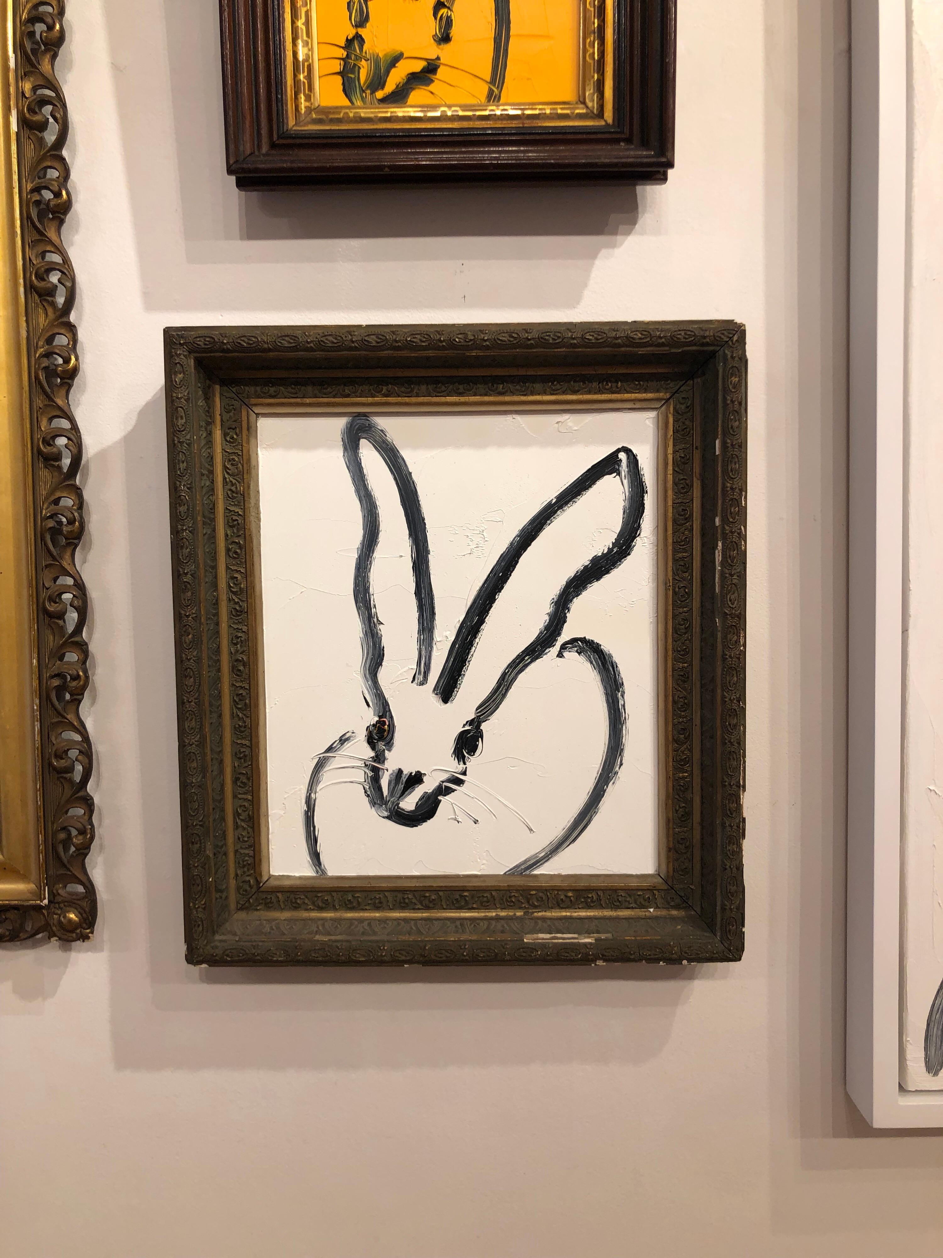 Artist:  Slonem, Hunt
Title:  White Bunny
Series:  Bunnies
Date:  2018
Medium:  Oil on panel
Unframed Dimensions:  14