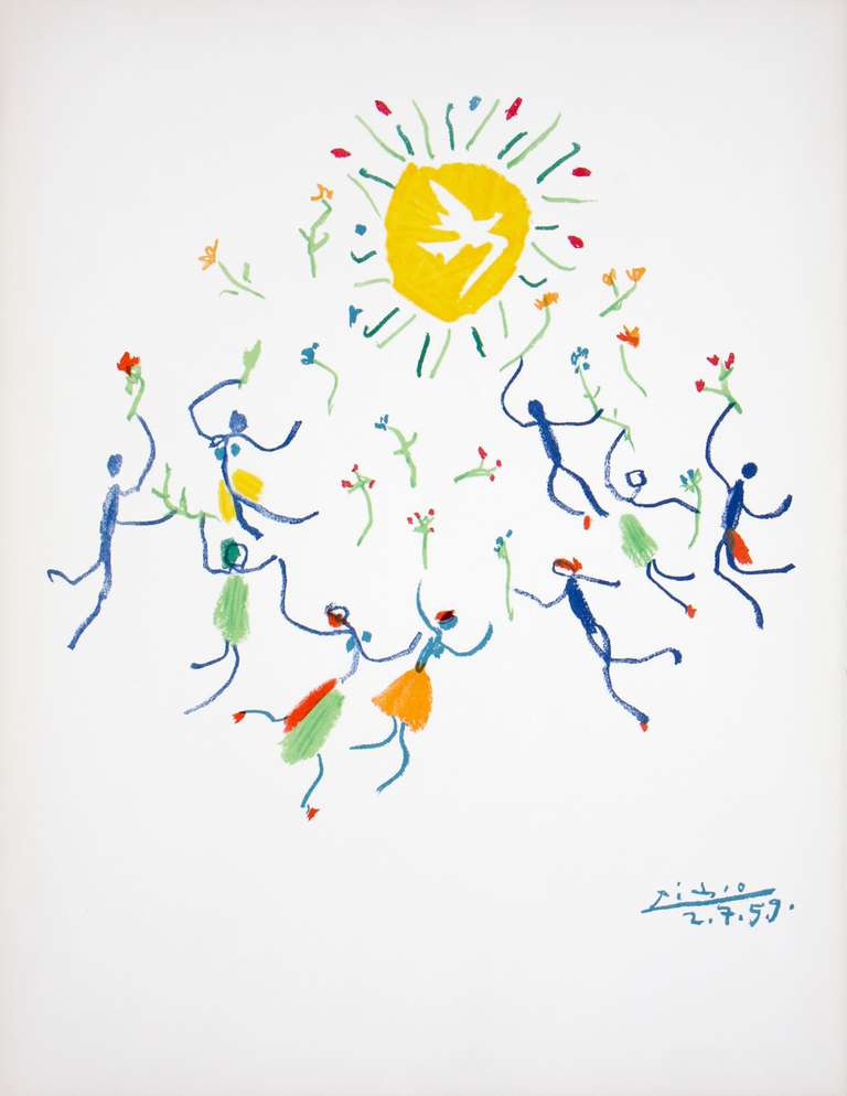 The Dance Catalonia - Print by Pablo Picasso