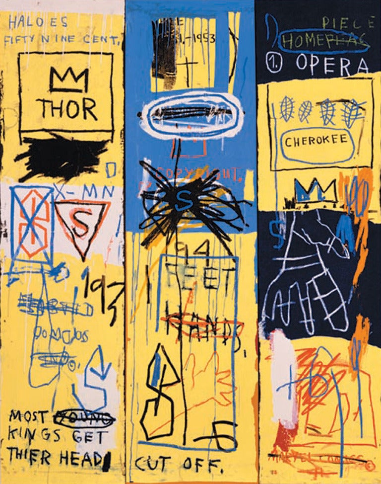Charles the First - Print by Jean-Michel Basquiat
