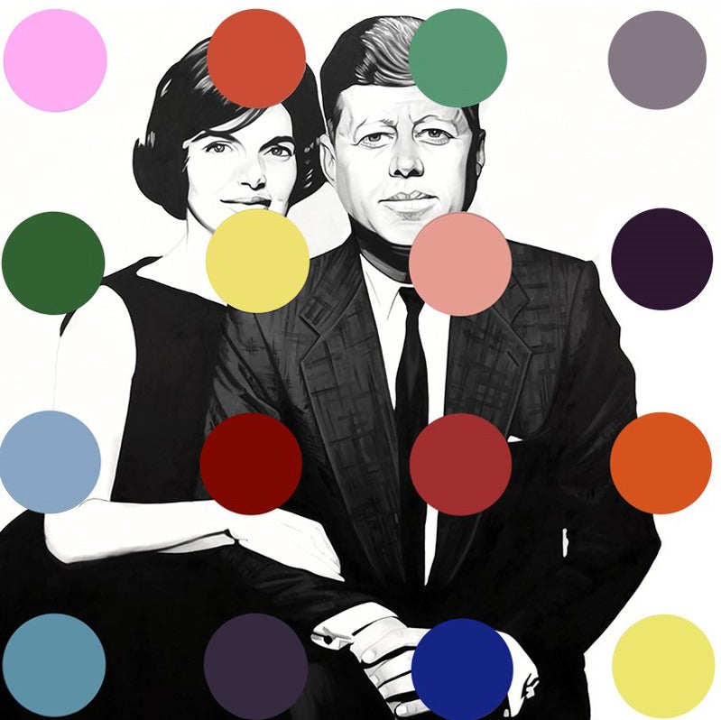 The Kennedy's - Painting by John Grande