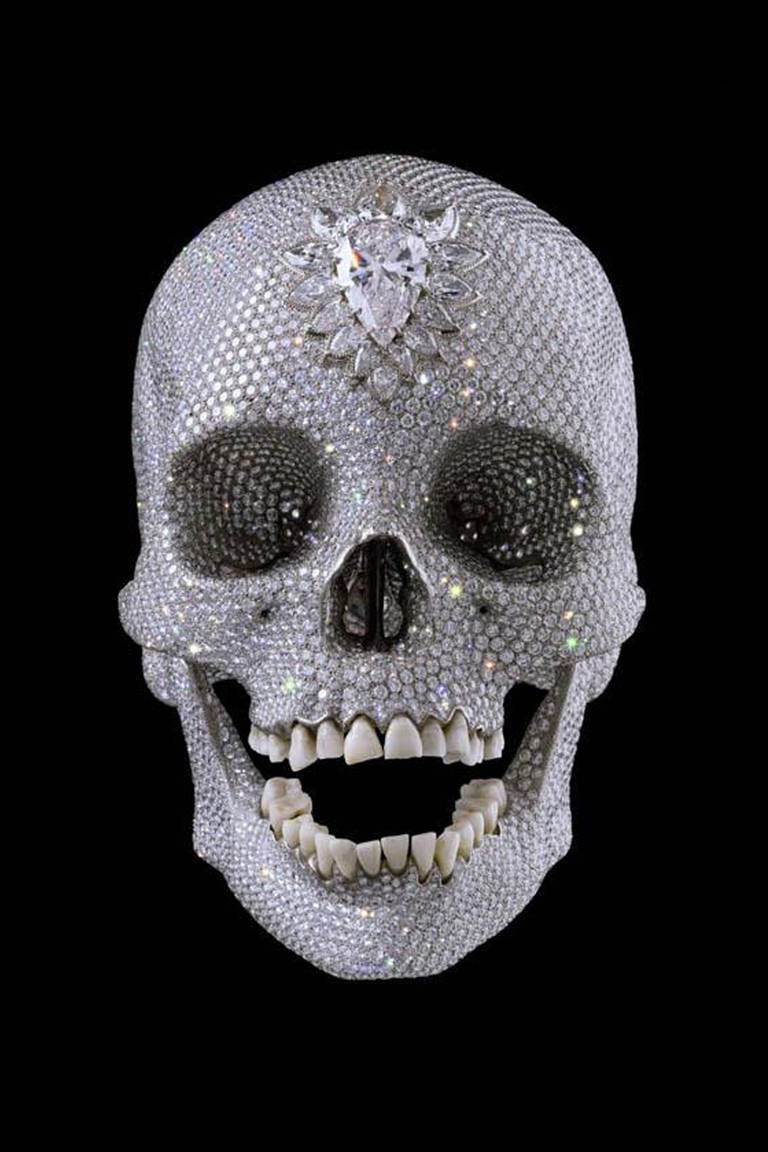 3D Skull (Large) - Print by Damien Hirst