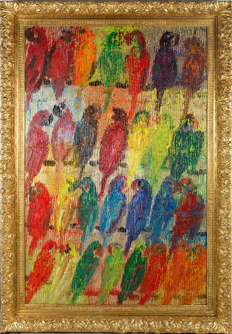 Bayou Casino - Painting by Hunt Slonem