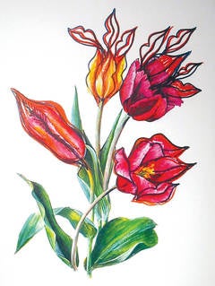 Tulipe Crudeliter Basiantes (Kissing Tulips)