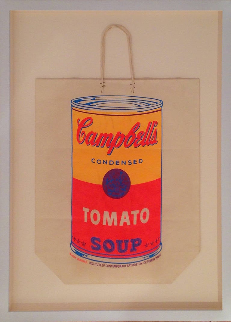 Andy Warhol Campbell’s Soup Can (Tomato), Print at 1stdibs