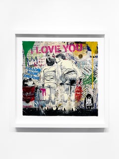 Mr. Brainwash, «Brother’s Advice», obra única en técnica mixta sobre papel