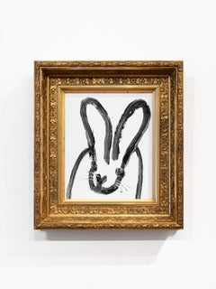 Hunt Slonem "Mandy" painting of a bunny