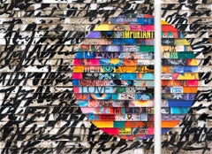 James Verbicky "Citta Samtana 383 - Real Humans" Mixed media