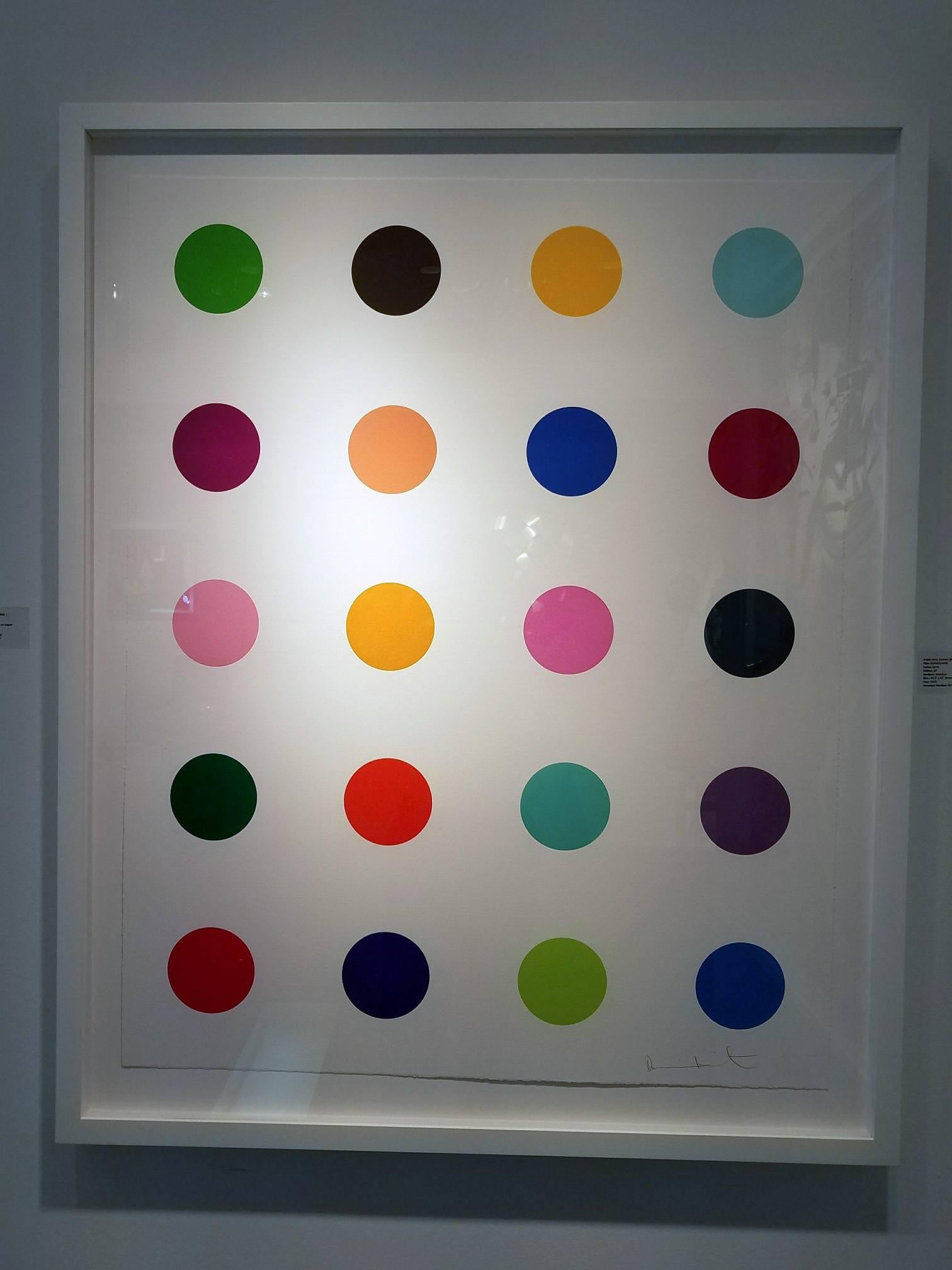 GUAIAZULENE - Young British Artists (YBA) Print by Damien Hirst