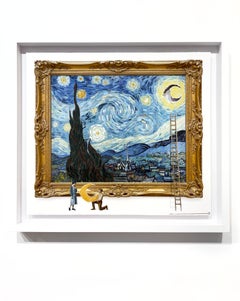 Kozo „To The Moon And Back“ – Mischtechnik auf Papier