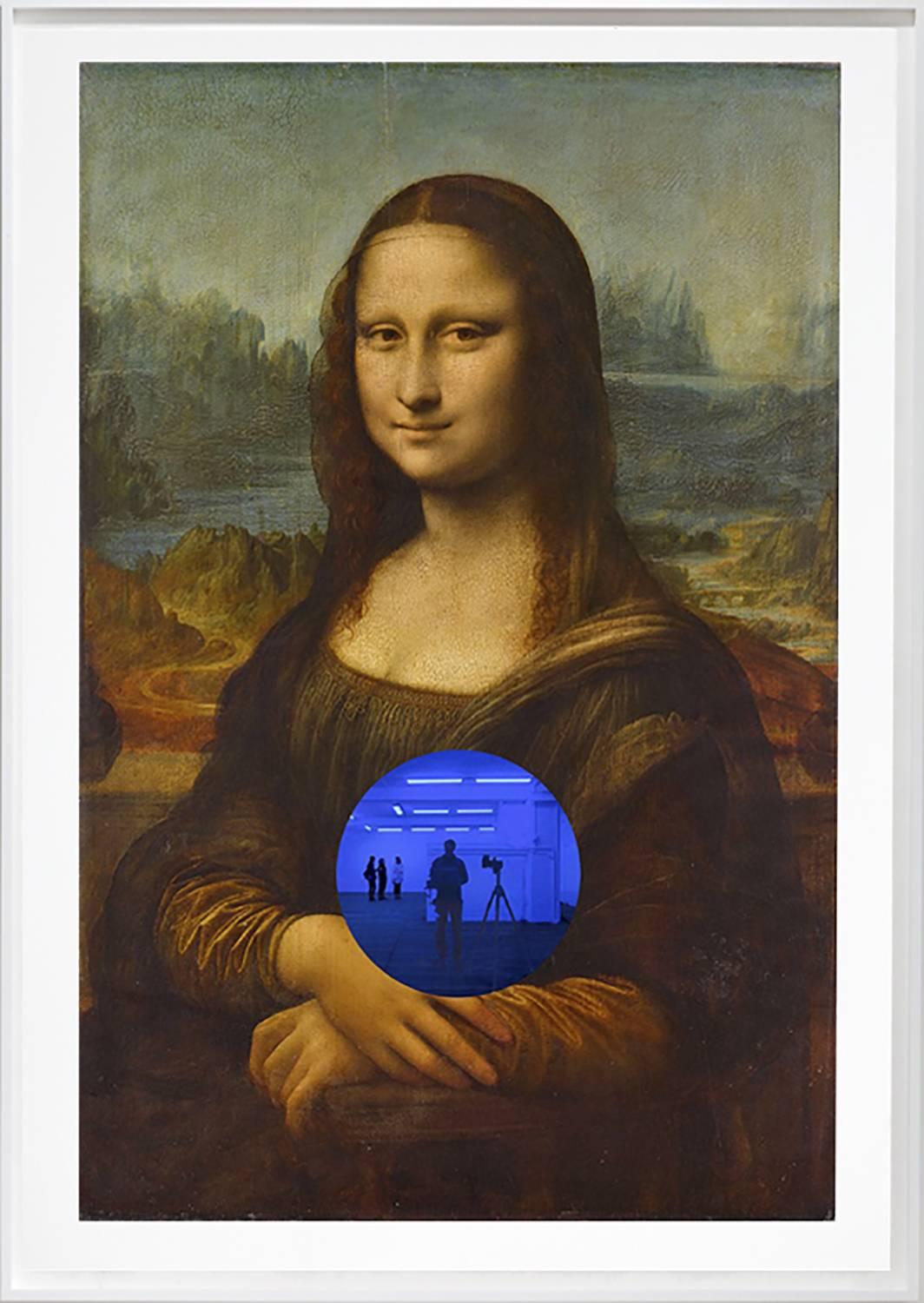 Jeff Koons Figurative Print - Gazing Ball (da Vinci Mona Lisa)