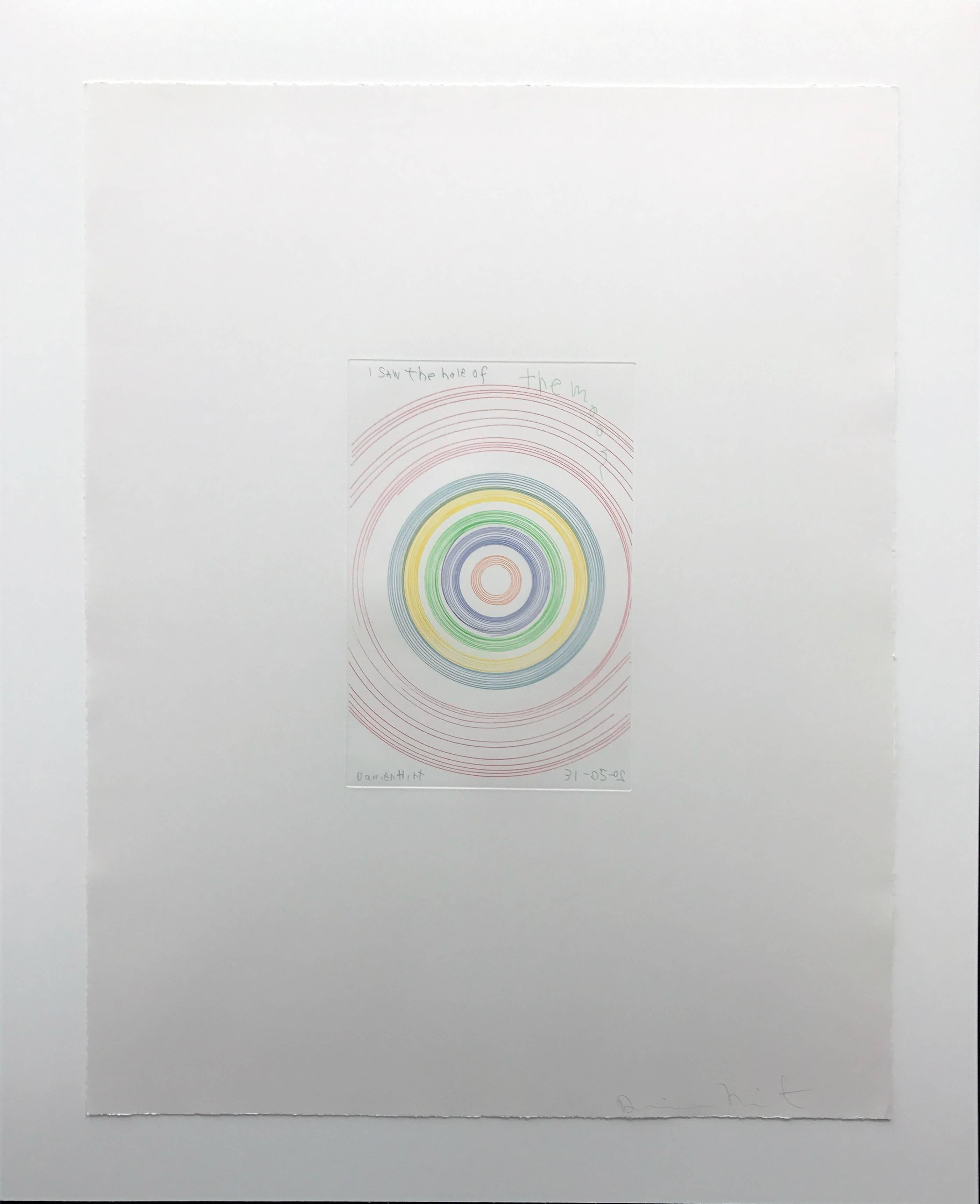I saw the half of the moon - Print by Damien Hirst
