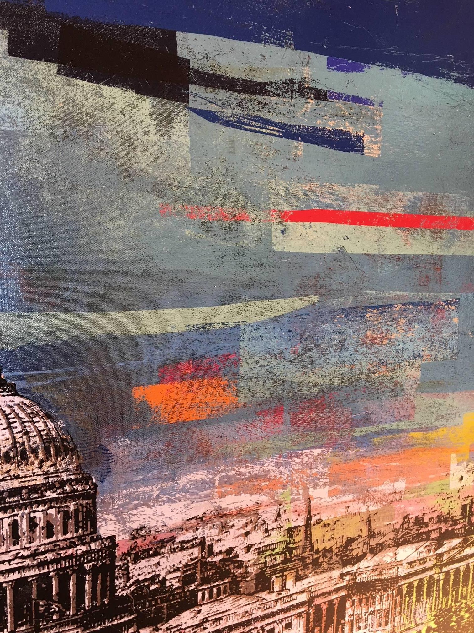 $50 US Capitol - Contemporary Painting by Houben R.T.