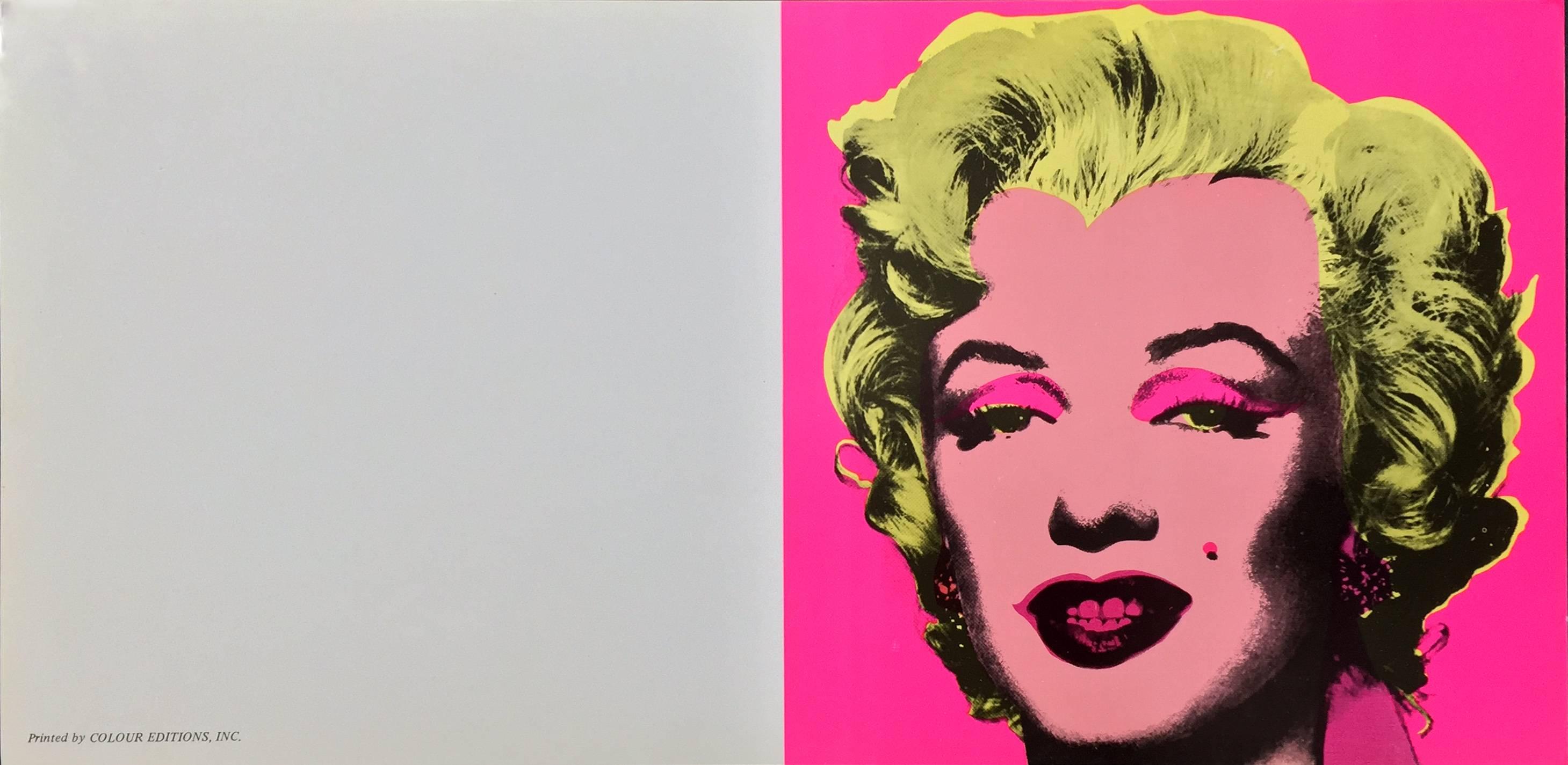 Marilyn Invitation Card (Castelli Gallery) - Print by Andy Warhol