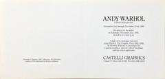 Marilyn Invitation Card (Castelli Gallery)