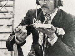 The Beatles at Abbey Road, 1967 'Lunch' b/w photograph on paper