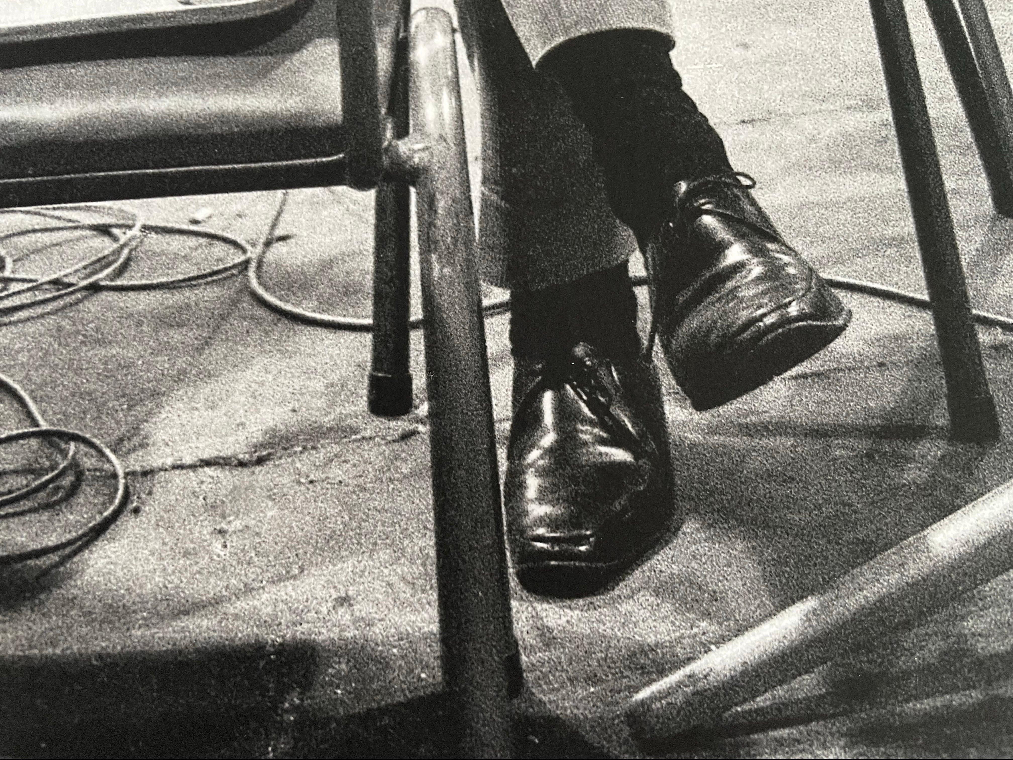 The Beatles en Abbey Road, 1967 'Almuerzo' fotografía b/n sobre papel en venta 4