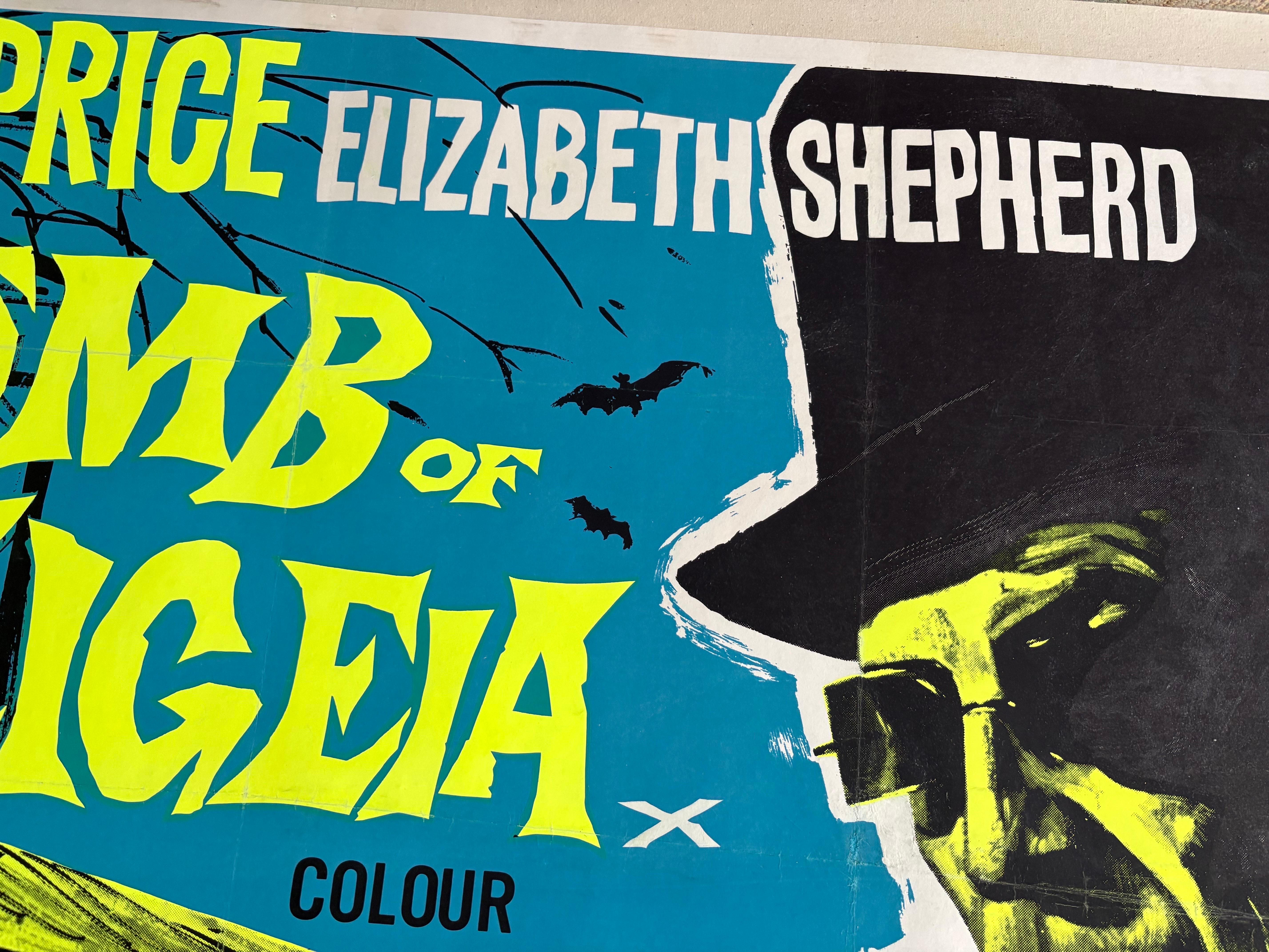 Tomb Of Ligeia UK Quad Original film poster 30x40 inches COLOUR en vente 7