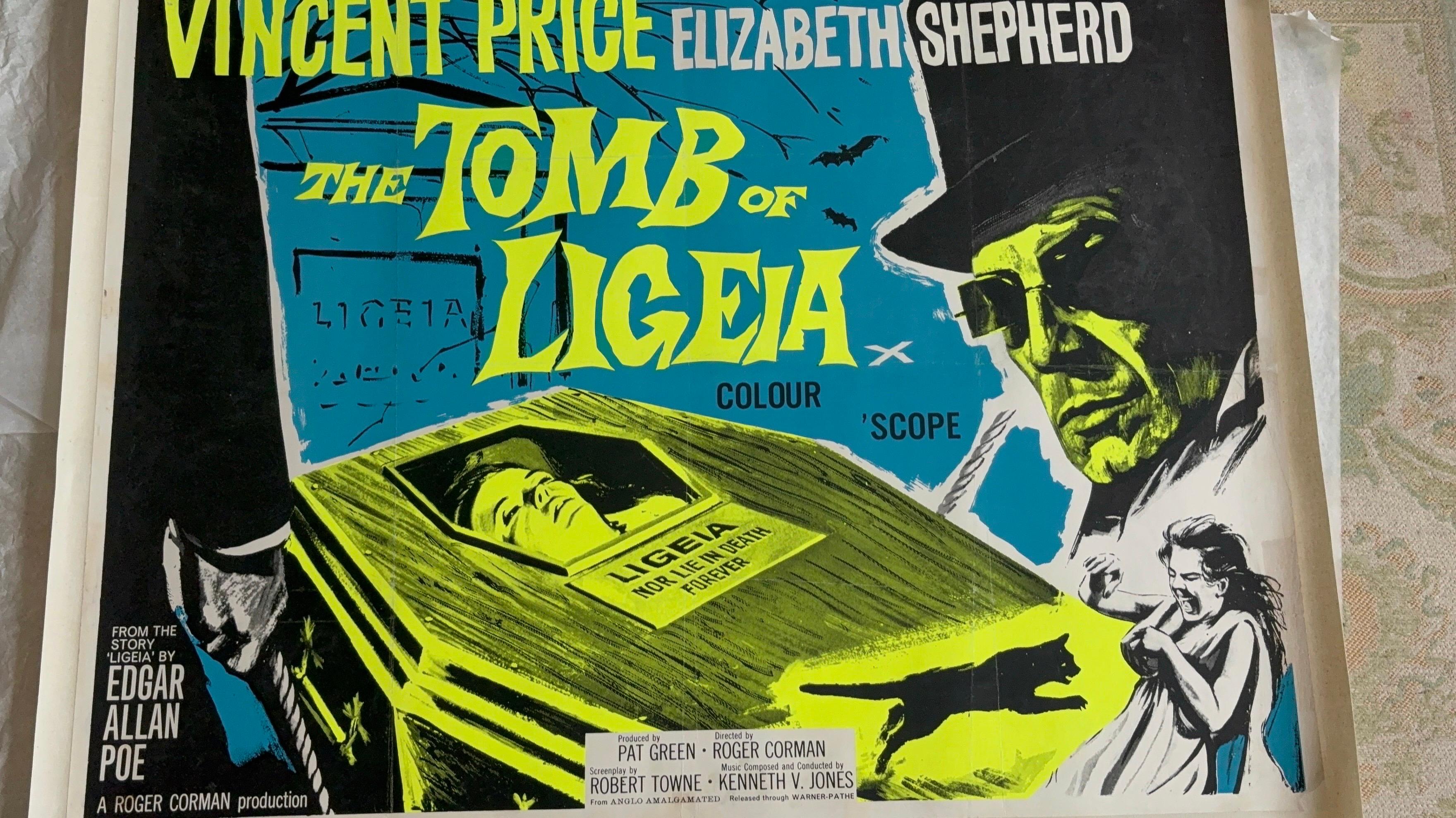 Tomb Of Ligeia UK Quad Original film poster 30x40 inches COLOUR en vente 9
