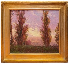 The Magic of Autumn, Beautiful 1920s Arts and Crafts Movement Landscape