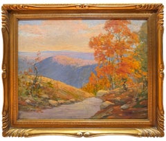 Mountains at North Adams, Massachusetts, Impressionist Landscape