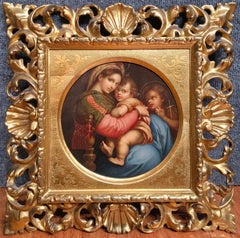 Madonna della Seggiola After Raphael, 19th Century Italian Grand Tour