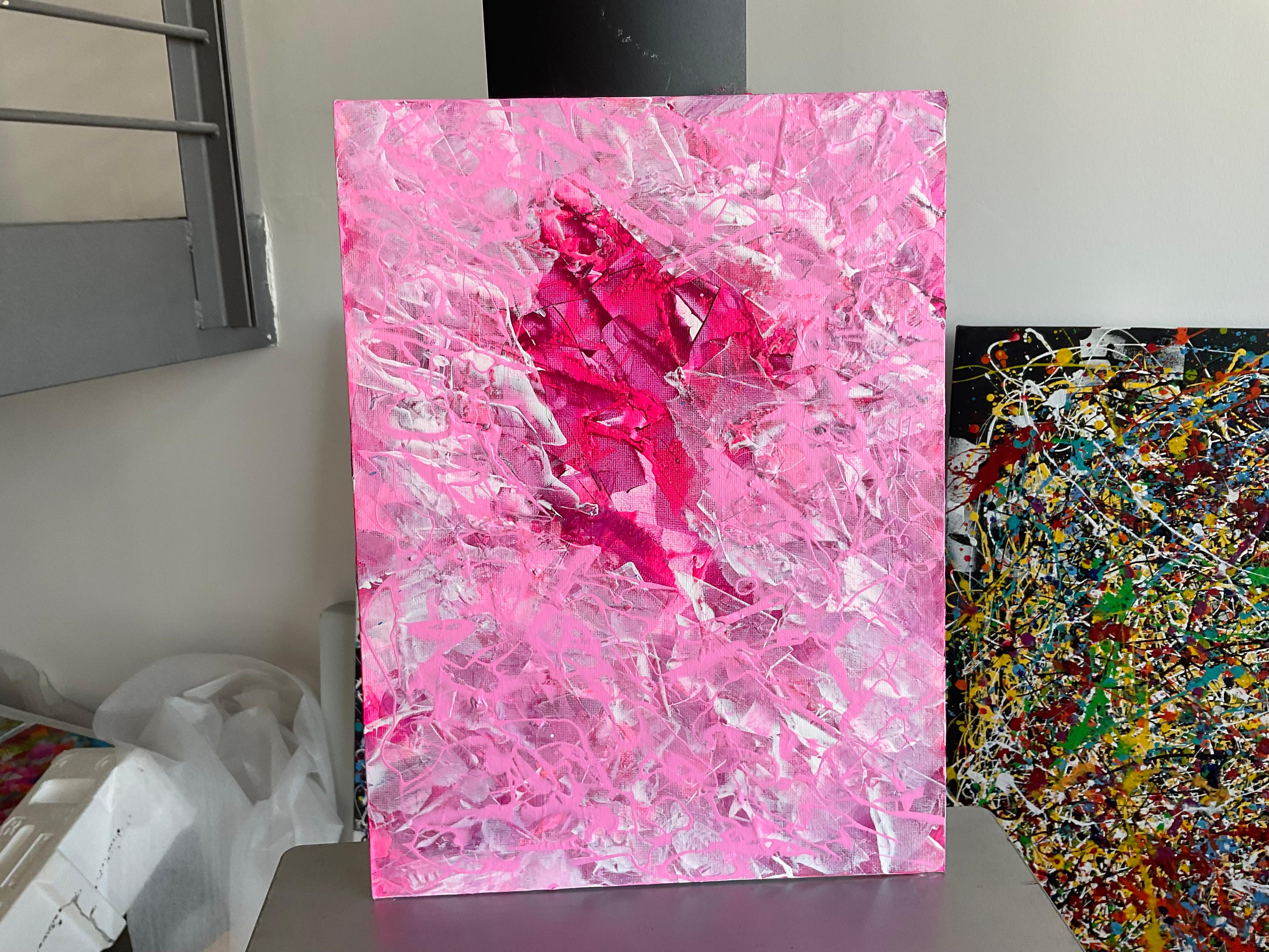 Imaginer, c'est réel 16 - Expressionnisme abstrait Painting par Juan Jose Garay