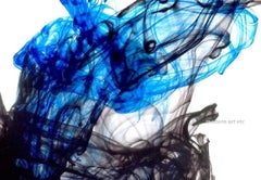 Abstract photography - Fluids in Color Series - MAE Blue - print 