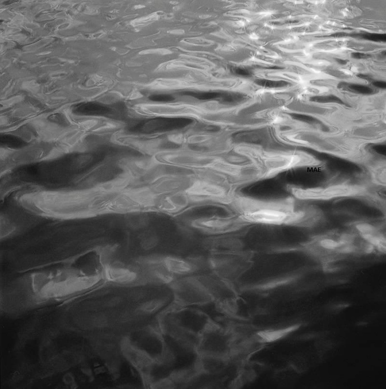 Mae curates black and white abstract contemporary photography