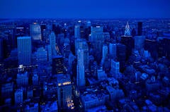 Photography. C print - New York City - RHAPSODY IN BLUE