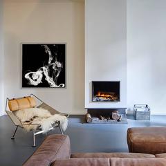 Abstract Photography - Fluid Rings of Sultry I (24 x24" image)