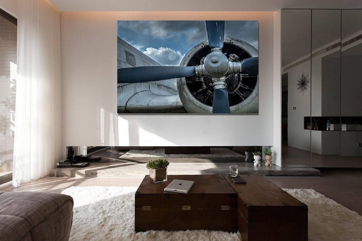 Vintage airplanes art photography - installation ready - contemporary frame - Photograph by MAE Curates