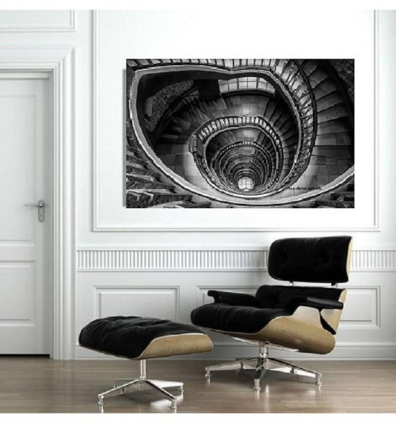 Architectural Interiors: Spiral stairs - installation ready contemporary frame 3