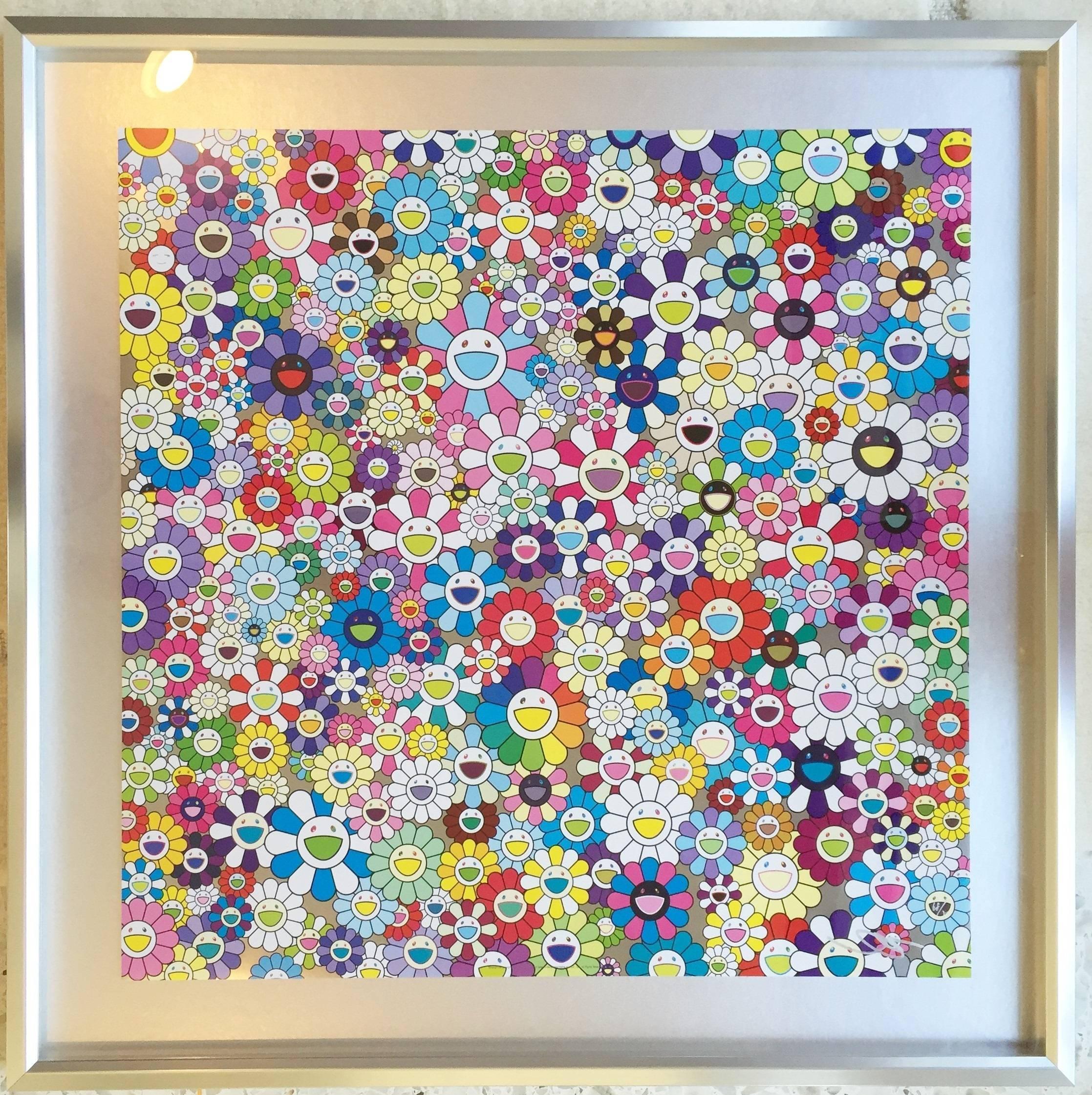 Murakami - And Then Vermillion - complimentary framing in LA or in original box - Print by Takashi Murakami