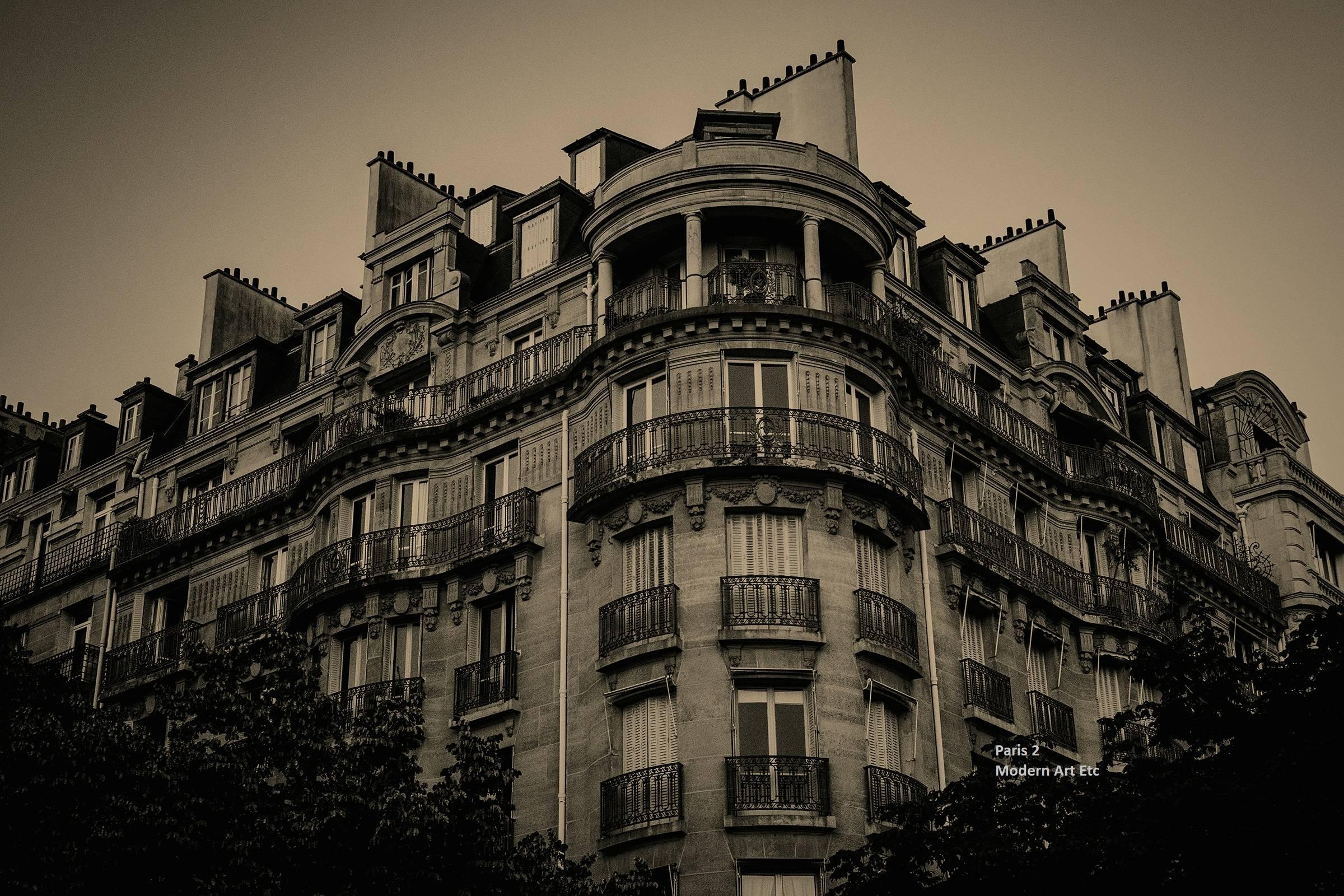 Pariser Foto-Stadt- und Architekturserien – Druck 