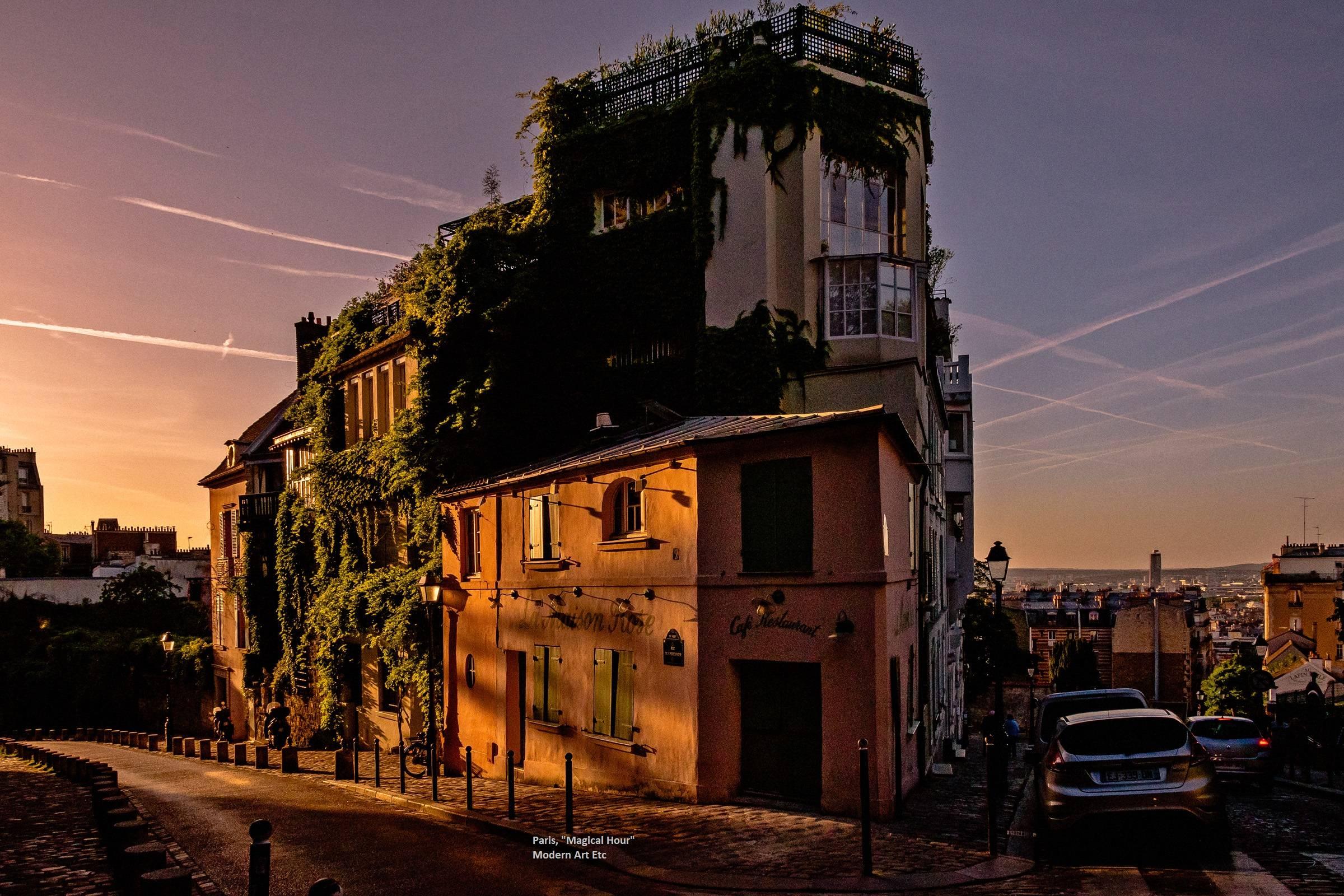 MAE Curates Landscape Photograph - Paris Photography  "Magical Hour" -  City and Architectural series - large print