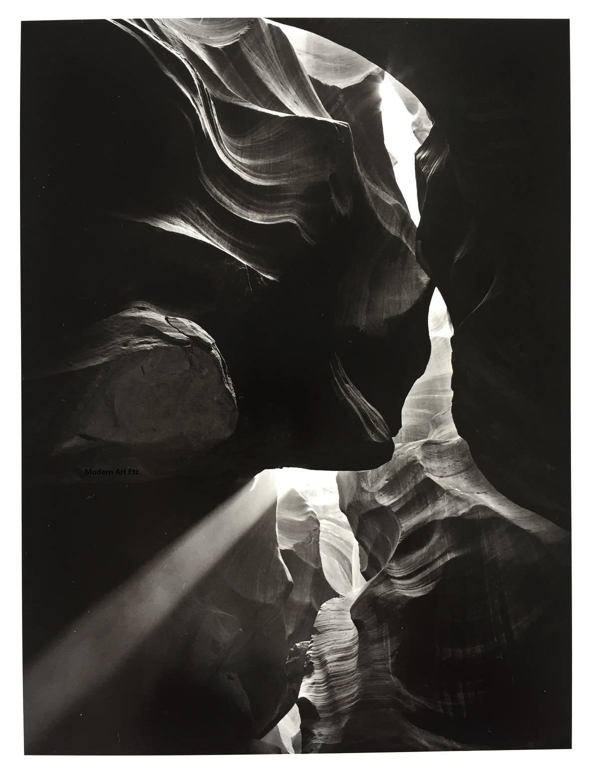 American landscapes - Land Art - pair of Antelope Canyon photographs - Print by MAE Curates