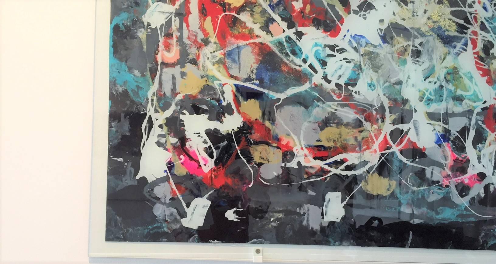 Freestyle Abstract painting  - Painting by MAE Curates