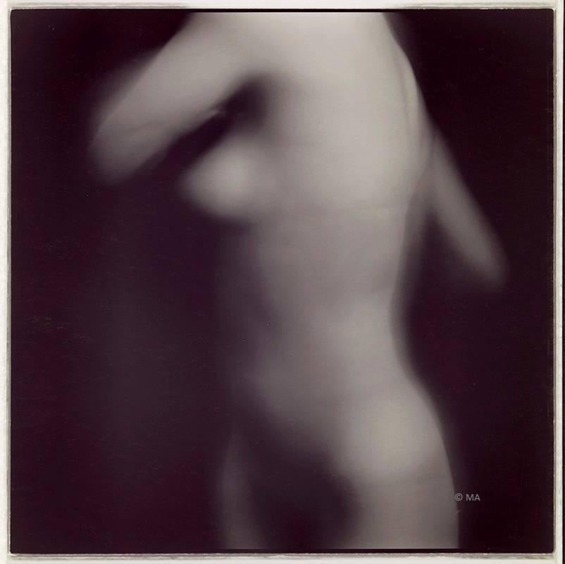 30x30" Schwarz-Weiß-Nude-Fotografie von weiblicher, männlicher Natur - Nude n.1