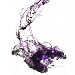 Abstract color photography with fluid rings