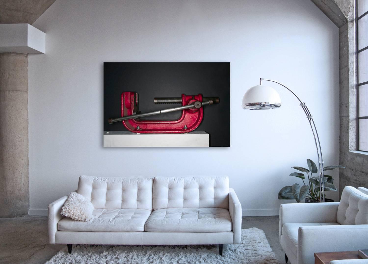 Automobili I  (Ferrari) - dettagli sull'iconica officina italiana per le prestazioni delle auto da corsa - Photograph Contemporaneo di Frank Schott