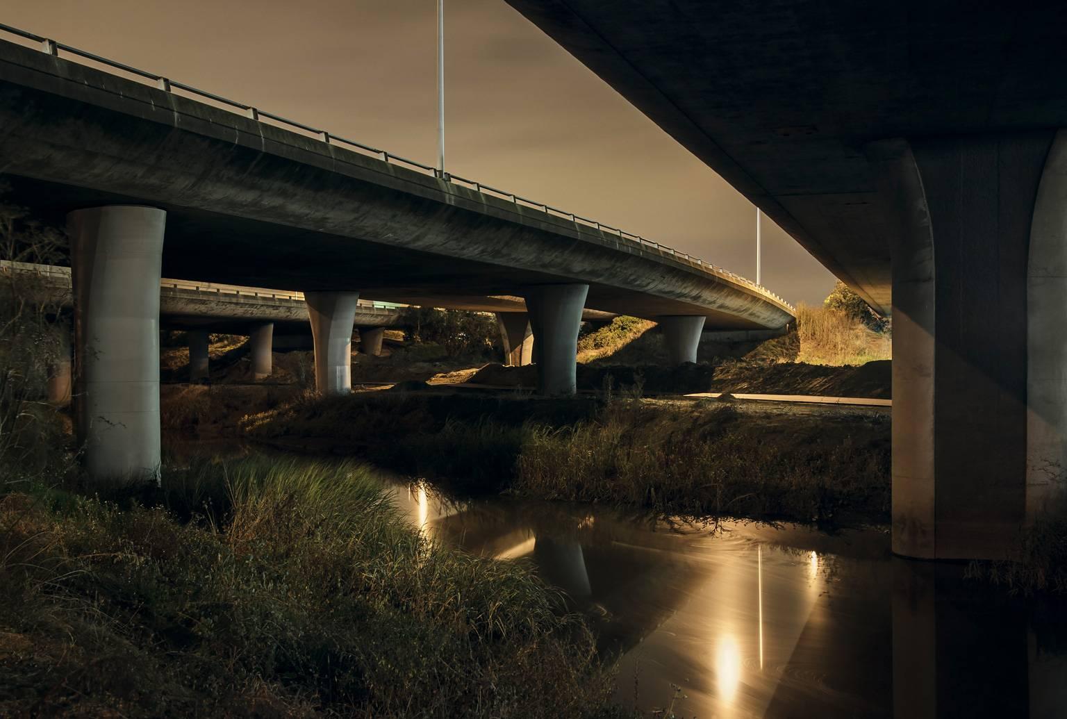 Erik Pawassar Landscape Photograph - Passing Under ( 48 x 71" / 122 x 180cm )