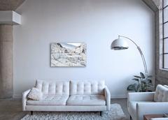 Marmo di Carrara - fotografia di grande formato dell'iconica cava di marmo italiana