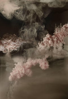 Sphère de l'âme I  - Photographie grand format de paysages abstraits de nuages d'eau liquide