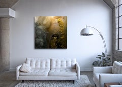 Hemisphere III - photographie grand format de paysage de nuages liquides abstraits dans l'eau
