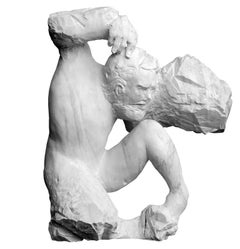 Dove Vado - hand carved figurative Carrara marble sculpture