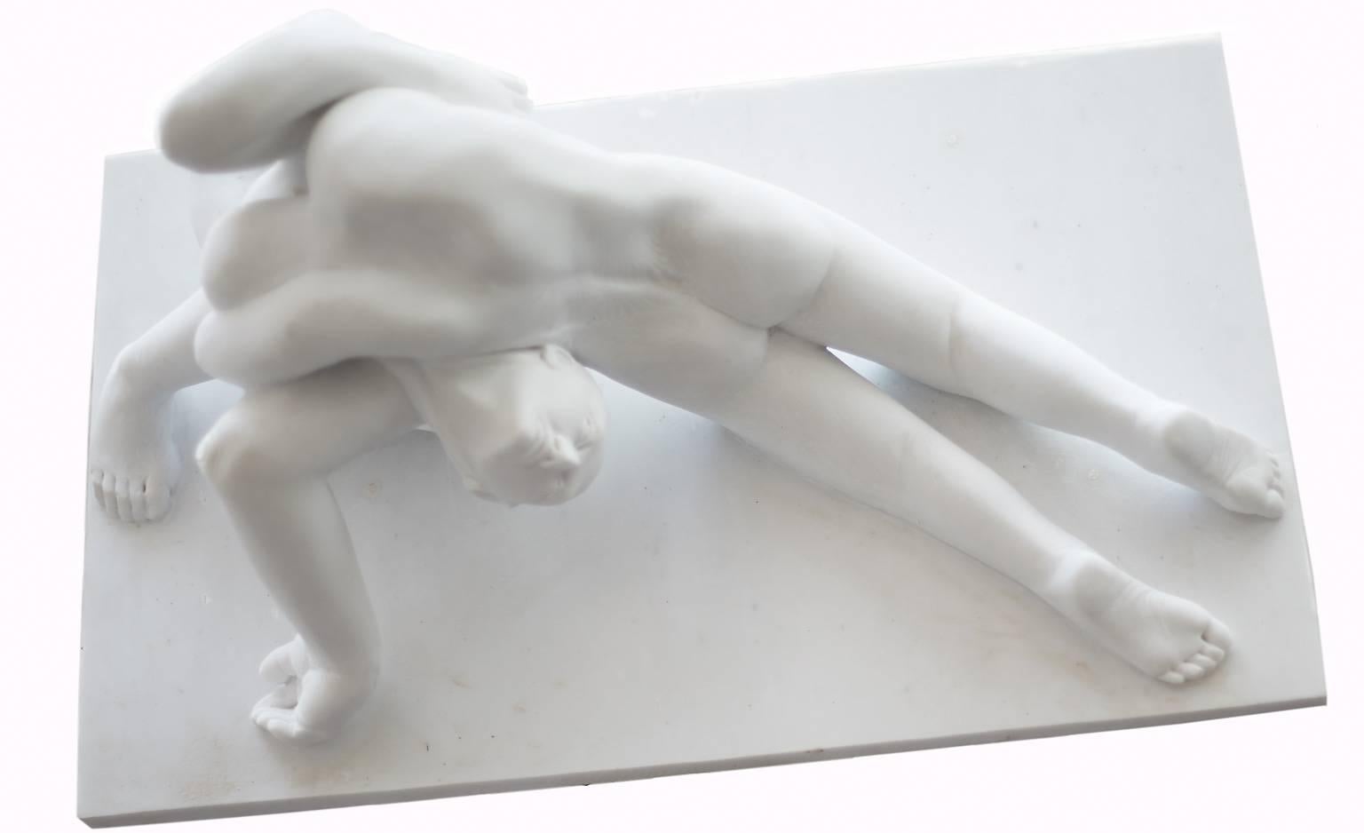 Lorenzo Vignoli Nude Sculpture - Pieta