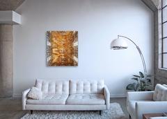 Hallelujah - large format photograph of baroque Italian palazzo fresco ceiling