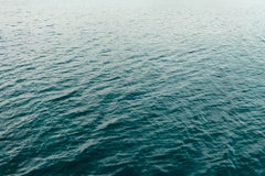 Seascape XVIII Diptych (framed) - abstract monochromatic ocean water surface