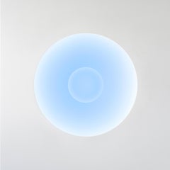 Tre - una scultura a parete con luce ambientale percettiva infinita e immersiva